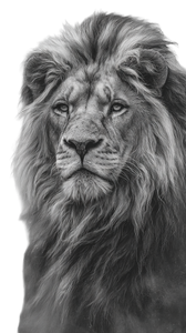 Majestic Lion Sketch Vinyl Car Decal Sticker – Waterproof & UV-Resistant 