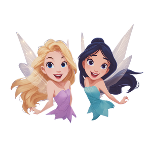 Magical Fairies Vinyl Car Decal Sticker – Waterproof & UV-Resistant Magical Fairies Vinyl Car Decal Sticker – Waterproof & UV-Resistant