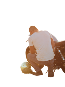 Motorcycle Tinkerer Vinyl Car Decal Sticker – Waterproof & UV-Resistant 