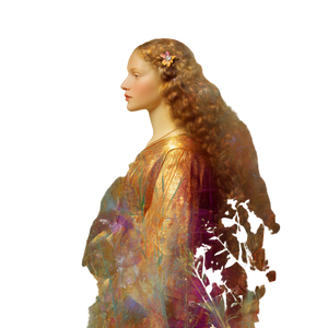 Klimt-Style Rapunzel Vinyl Car Decal Sticker – Waterproof & UV-Resistant Klimt-Style Rapunzel Vinyl Car Decal Sticker – Waterproof & UV-Resistant