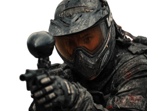 Paintball Gun Fun Vinyl Car Decal Sticker – Waterproof & UV-Resistant 