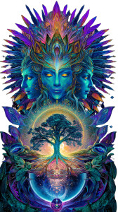 Psychedelic Goddess Vinyl Car Decal Sticker – Waterproof & UV-Resistant Psychedelic Goddess Vinyl Car Decal Sticker – Waterproof & UV-Resistant