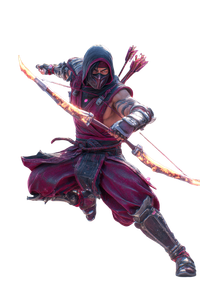 Ninja Archer Vinyl Car Decal Sticker – Waterproof & UV-Resistant 