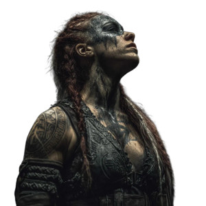 Valkyrie Wrestler Vinyl Car Decal Sticker – Waterproof & UV-Resistant 