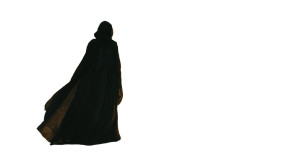 Desert Woman Gazing Vinyl Car Decal Sticker – Waterproof & UV-Resistant 