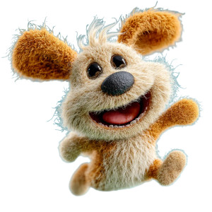 Cute Running Dog Vinyl Car Decal Sticker – Waterproof & UV-Resistant 