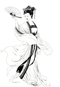 Tang Dynasty Dancer V5 Vinyl Car Decal Sticker – Waterproof & UV-Resistant Tang Dynasty Dancer V5 Vinyl Car Decal Sticker – Waterproof & UV-Resistant