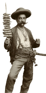 Argentine Gaucho Vinyl Car Decal Sticker – Waterproof & UV-Resistant 