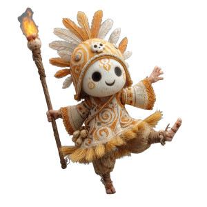 Stylized Dancing Character Vinyl Car Decal Sticker – Waterproof & UV-Resistant 