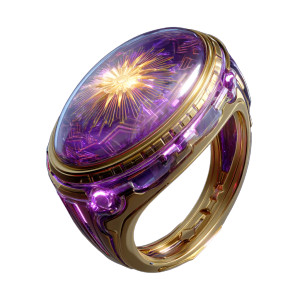 Futuristic Esports Ring Vinyl Car Decal Sticker – Waterproof & UV-Resistant 