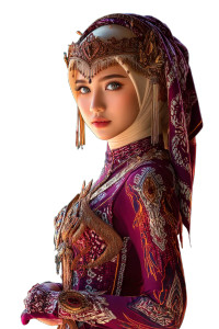 Indonesian Woman In Batik Vinyl Car Decal Sticker – Waterproof & UV-Resistant Indonesian Woman In Batik Vinyl Car Decal Sticker – Waterproof & UV-Resistant