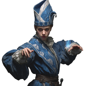 Androgynous Wizard Vinyl Car Decal Sticker – Waterproof & UV-Resistant 