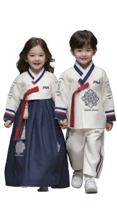 Fila Hanbok Duo Vinyl Car Decal Sticker – Waterproof & UV-Resistant Fila Hanbok Duo Vinyl Car Decal Sticker – Waterproof & UV-Resistant