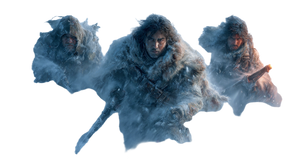 Blizzard Battle Scene Vinyl Car Decal Sticker – Waterproof & UV-Resistant 