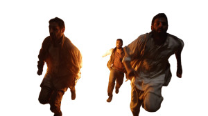 Fleeing The Flames Vinyl Car Decal Sticker – Waterproof & UV-Resistant 