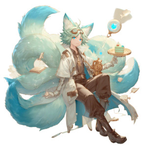 Fox Weather Scholar Vinyl Car Decal Sticker – Waterproof & UV-Resistant 