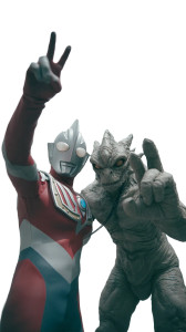 Ultraman And Monster Vinyl Car Decal Sticker – Waterproof & UV-Resistant 