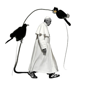 The Pope V2 Vinyl Car Decal Sticker – Waterproof & UV-Resistant 