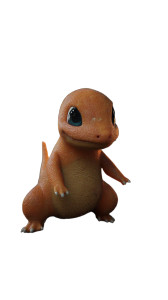 Realistic Charmander V4 Vinyl Car Decal Sticker – Waterproof & UV-Resistant 