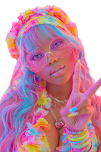 Yamanba Gyaru Girl Vinyl Car Decal Sticker – Waterproof & UV-Resistant Yamanba Gyaru Girl Vinyl Car Decal Sticker – Waterproof & UV-Resistant