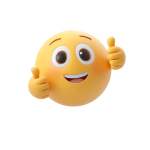 Happy Emoji Character Vinyl Car Decal Sticker – Waterproof & UV-Resistant 