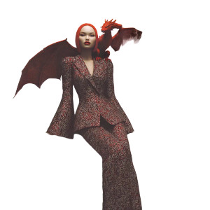 Mystical Dragon Fashion Vinyl Car Decal Sticker – Waterproof & UV-Resistant 