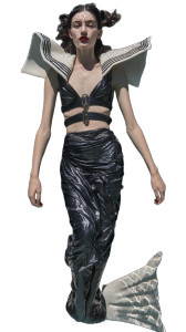 Fashion Mermaid Vinyl Car Decal Sticker – Waterproof & UV-Resistant 