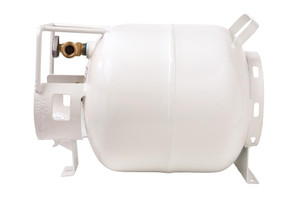 Flame King 20lb Propane Tank | EZ-Handle Design | Rust Inhibiting | DOT Approved