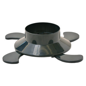 Stable Platform for 16.4 oz Propane | Durable Plastic Base | Swivel Feet | Black