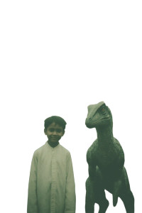 Boy And Velociraptor Vinyl Car Decal Sticker – Waterproof & UV-Resistant Boy And Velociraptor Vinyl Car Decal Sticker – Waterproof & UV-Resistant
