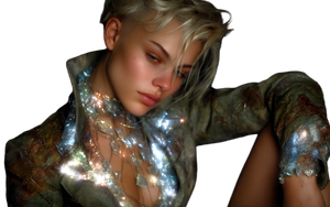 Androgynous Dna Beauty Vinyl Car Decal Sticker – Waterproof & UV-Resistant 