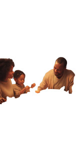 Happy Family Dinner V3 Vinyl Car Decal Sticker – Waterproof & UV-Resistant 