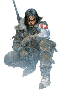 Winter Soldier Sketch Vinyl Car Decal Sticker – Waterproof & UV-Resistant 