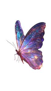 Magical Butterfly V5 Vinyl Car Decal Sticker – Waterproof & UV-Resistant 