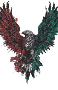Mexican Flag Eagle Vinyl Car Decal Sticker – Waterproof & UV-Resistant Mexican Flag Eagle Vinyl Car Decal Sticker – Waterproof & UV-Resistant