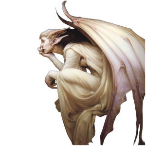 Fairy Dragon Dreaming Vinyl Car Decal Sticker – Waterproof & UV-Resistant 