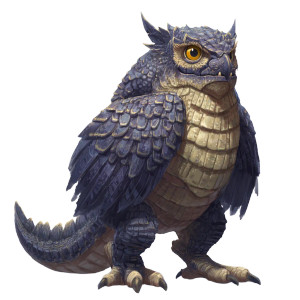 Owl-Alligator Hybrid Vinyl Car Decal Sticker – Waterproof & UV-Resistant 