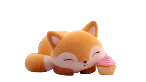 Sleepy Kawaii Fox Vinyl Car Decal Sticker – Waterproof & UV-Resistant Sleepy Kawaii Fox Vinyl Car Decal Sticker – Waterproof & UV-Resistant