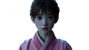 Chinese Girl Kimono V2 Vinyl Car Decal Sticker – Waterproof & UV-Resistant 