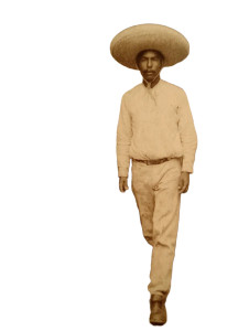 Traditional Mexican Man Vinyl Car Decal Sticker – Waterproof & UV-Resistant 