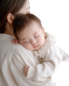 Sleeping Newborn Portrait Vinyl Car Decal Sticker – Waterproof & UV-Resistant Sleeping Newborn Portrait Vinyl Car Decal Sticker – Waterproof & UV-Resistant