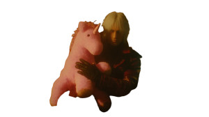 Dante With Unicorn Vinyl Car Decal Sticker – Waterproof & UV-Resistant 