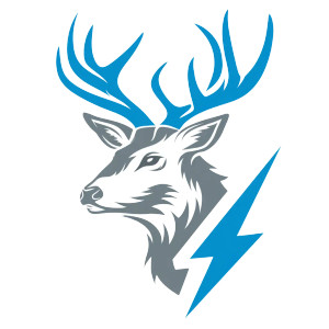 Elchkopf Logo Vinyl Car Decal Sticker – Waterproof & UV-Resistant 