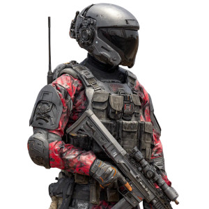 Futuristic Soldier V11 Vinyl Car Decal Sticker – Waterproof & UV-Resistant Futuristic Soldier V11 Vinyl Car Decal Sticker – Waterproof & UV-Resistant