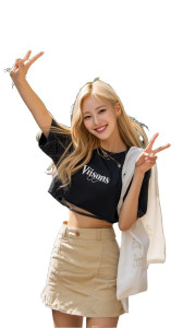 Cute K-Pop Idol Vinyl Car Decal Sticker – Waterproof & UV-Resistant 