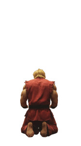 Ken Masters Praying Vinyl Car Decal Sticker – Waterproof & UV-Resistant Ken Masters Praying Vinyl Car Decal Sticker – Waterproof & UV-Resistant