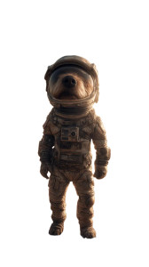 Astronaut Dog Vinyl Car Decal Sticker – Waterproof & UV-Resistant Astronaut Dog Vinyl Car Decal Sticker – Waterproof & UV-Resistant