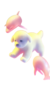 Fluffy Puppy Jumping Vinyl Car Decal Sticker – Waterproof & UV-Resistant Fluffy Puppy Jumping Vinyl Car Decal Sticker – Waterproof & UV-Resistant
