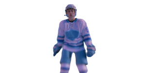 Teenage Hockey Player Vinyl Car Decal Sticker – Waterproof & UV-Resistant 