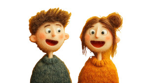 Happy Cartoon Characters V2 Vinyl Car Decal Sticker – Waterproof & UV-Resistant 